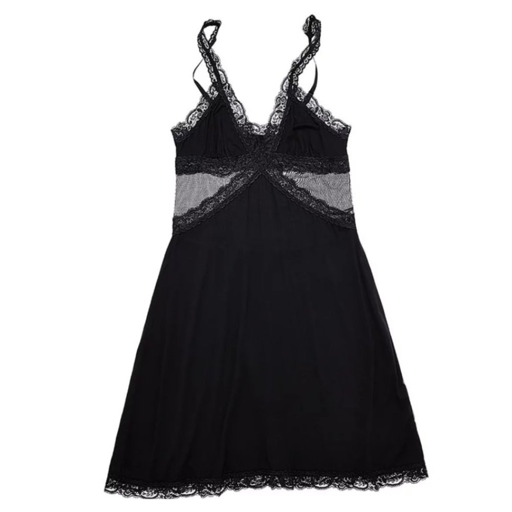 NWT Adore Me Primrose Slip in Black